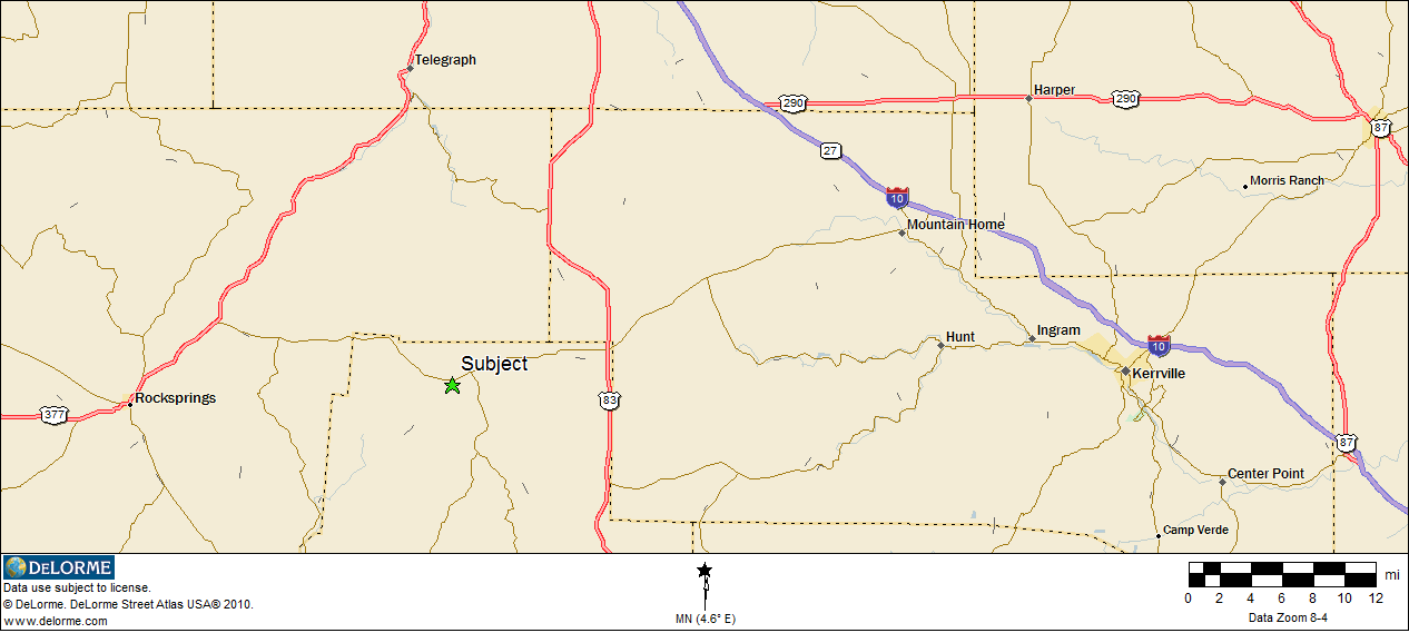 21 acres in Real County, Texas